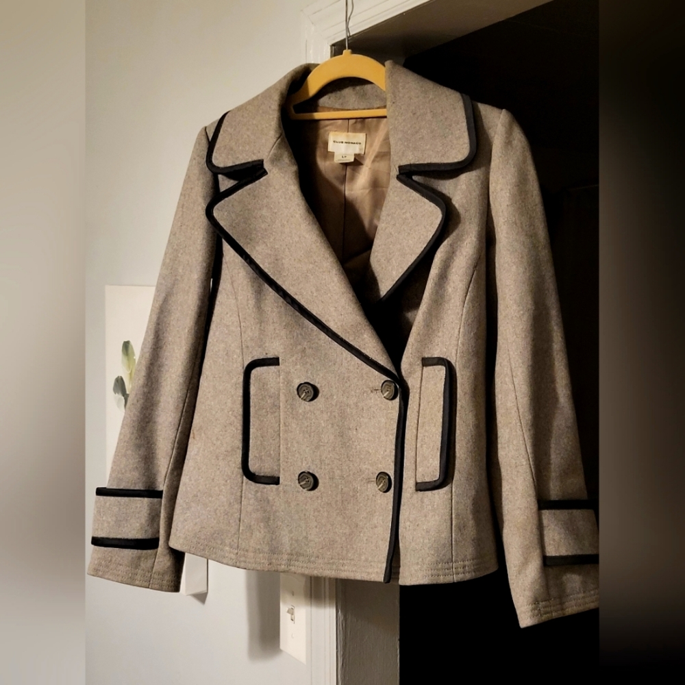 Club Monaco Grey Peacoat for Woman Size Small